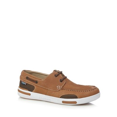 Brown 'Bounce' boat shoes